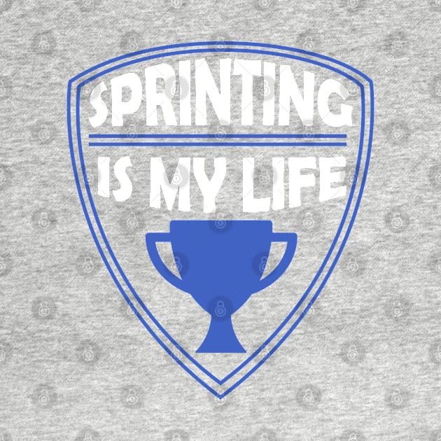 Sprinting is my Life Gift by woormle